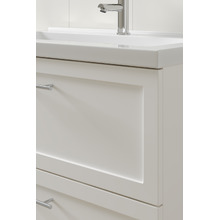 Dunes 800mm Wall Hung Single Vanity with Integrated Basin